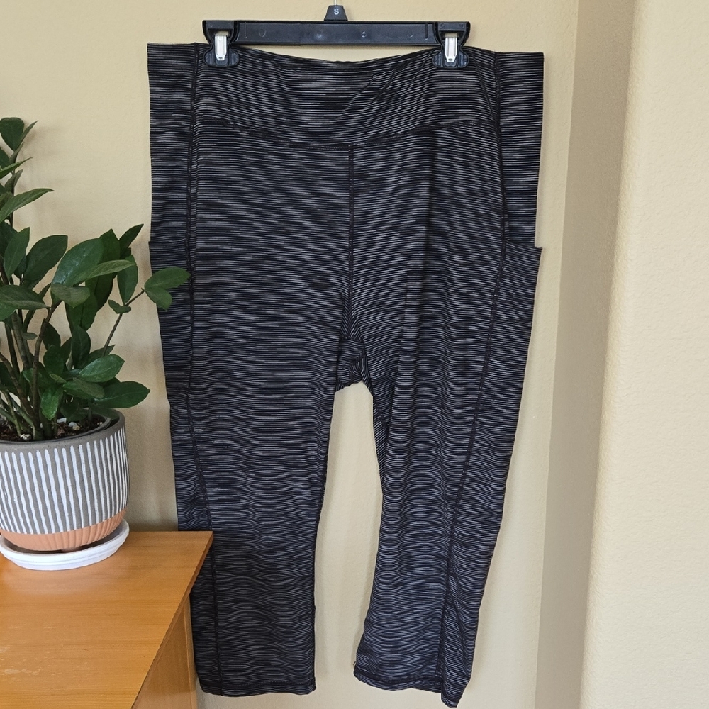 Women's Black and Gray Pants